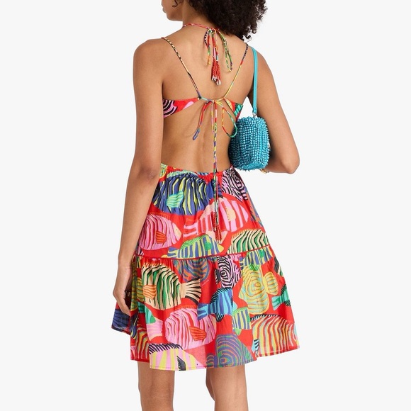 FARM Rio Open Back Dress - Picture 4 of 13